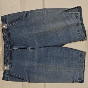 Vintage Light Blue Denimn Jean Shorts White Stag